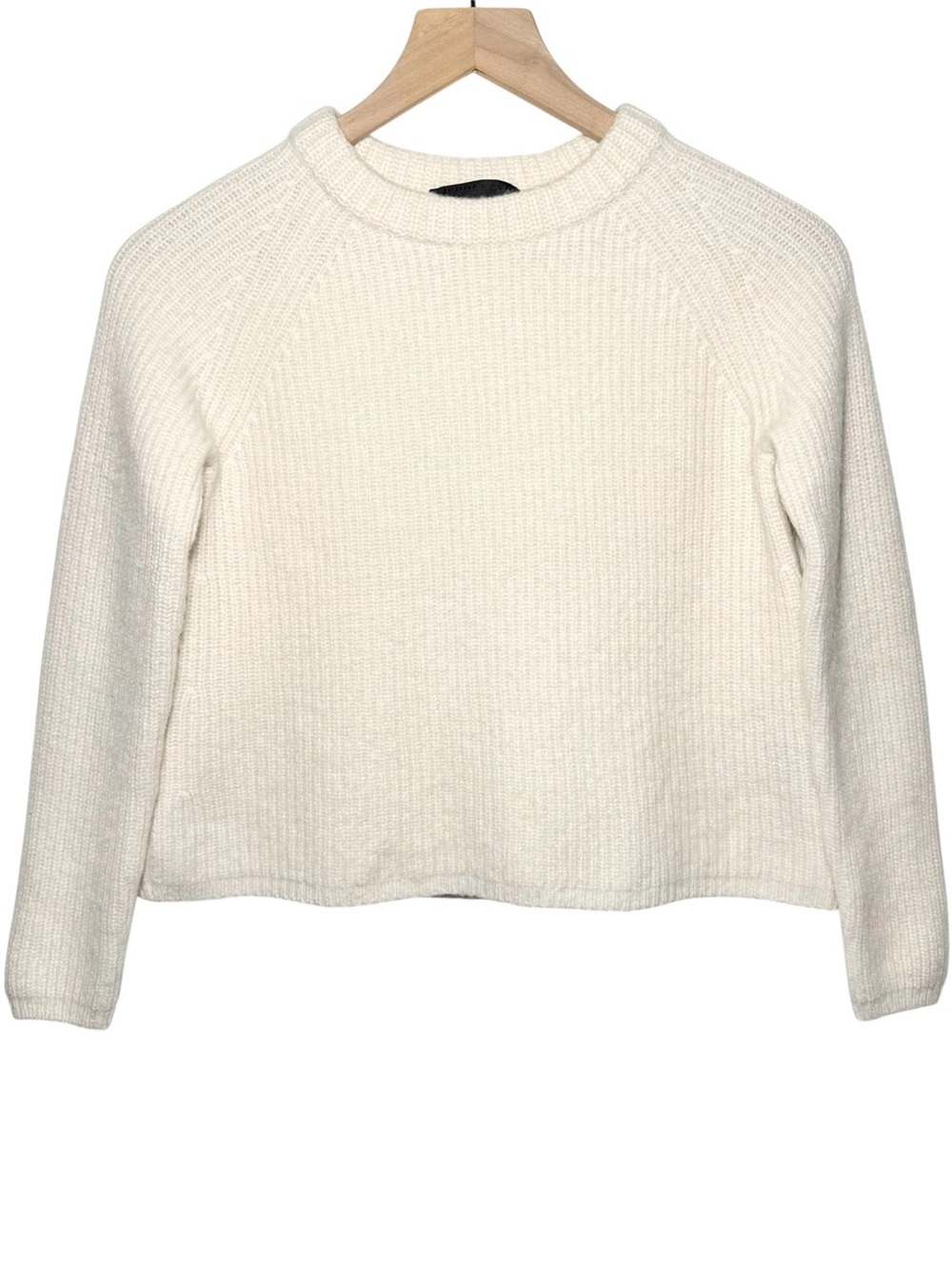 Jenni Kayne Cashmere Fisherman Sweater in Ivory